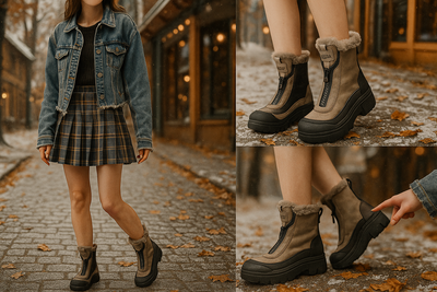 WARMSTEP – HØYE VINTERSTØVLER FOR DAMER