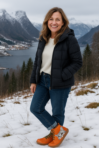 Emma™ - Ankelstøvletter i skinn for katteelskere