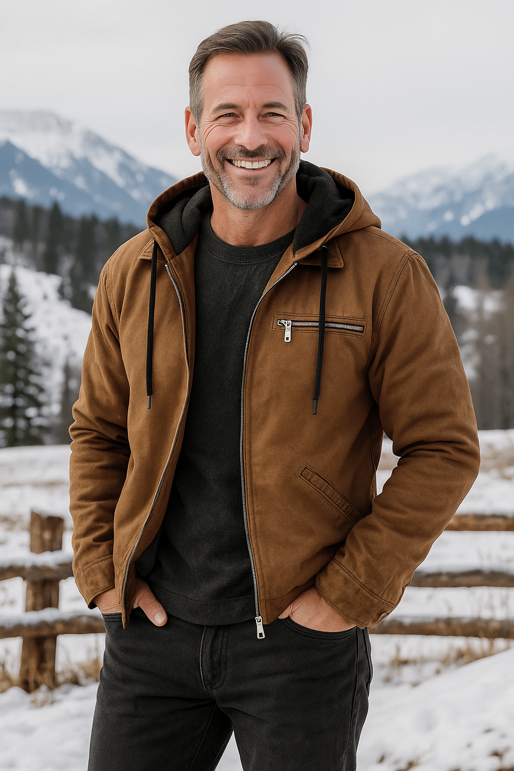 Axel - Herre høstjakke