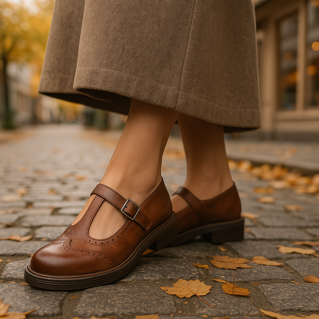 Camilla | Klassiske Sko med Unikt Preg