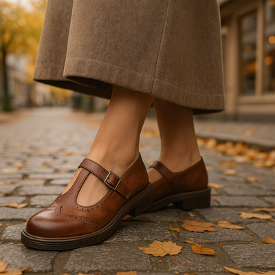 Camilla | Klassiske Sko med Unikt Preg