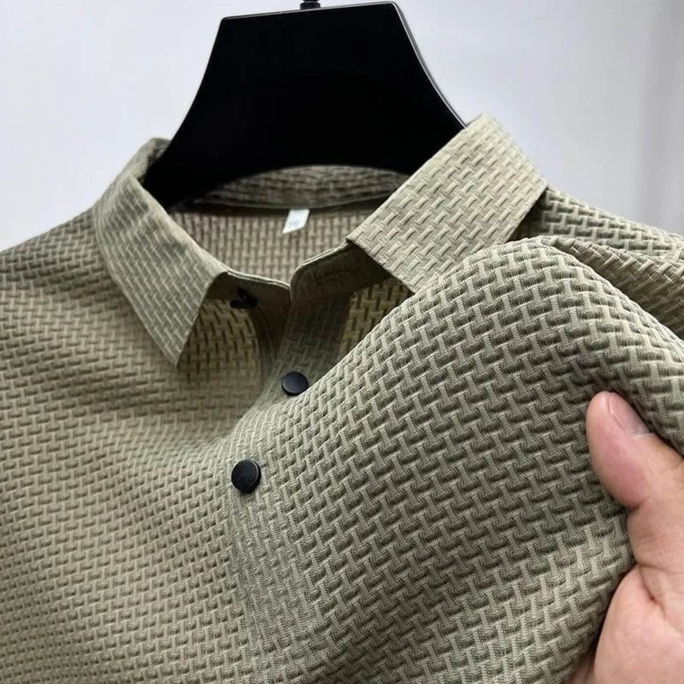 Massimo™ – Pustende Piqueskjorte