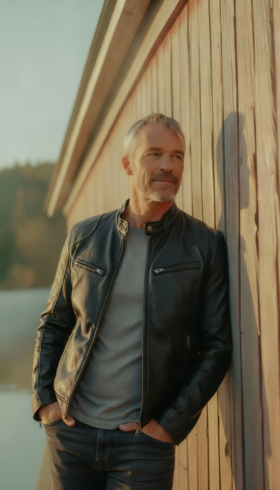 Sebastian™ - Herreskinnjakken