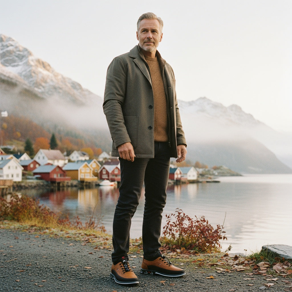 Mauro - Tradisjonelt utformede Oxford-sko av høy kvalitet