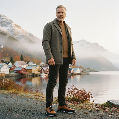 Mauro - Tradisjonelt utformede Oxford-sko av høy kvalitet