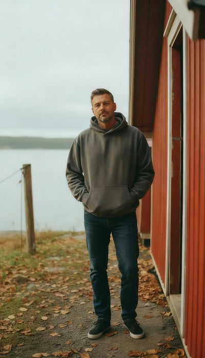 Magnus - Retro-hettegenser- Komfort og uformell stil